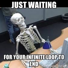 Infinite loop meme